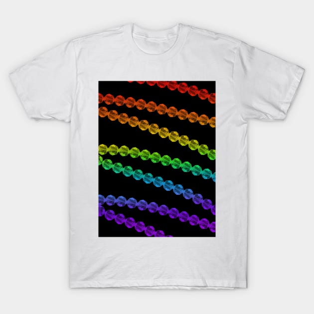 Rainbow beads T-Shirt by tothemoons